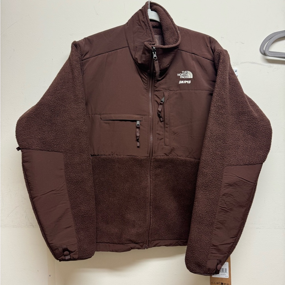 Skims x The North Face 1995 RETRO DENALI FLEECE JACKET COCOA XS